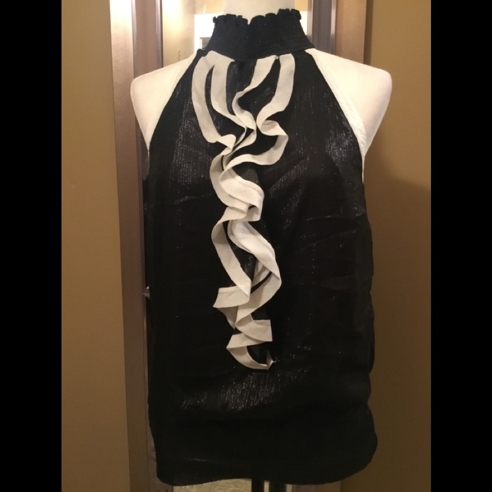 Metallic blouson